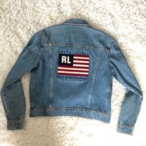 ralph lauren flag jacket